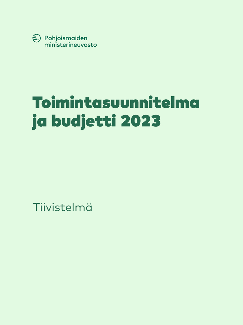 Toimintasuunnitelma ja budjetti 2023 tiivistelm
